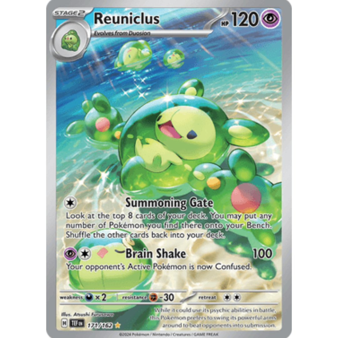 Reuniclus 171/162 - Holofoil SV05 Temporal Forces - Illustration Rare