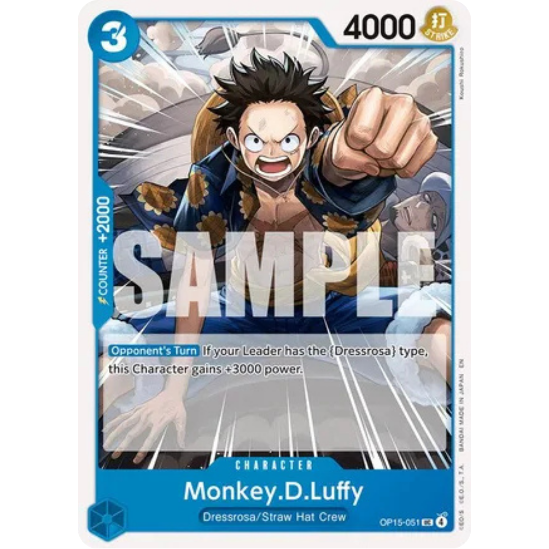 Monkey.D.Luffy (OP15-051) (OP15-051) - Adventure on Kami's Island