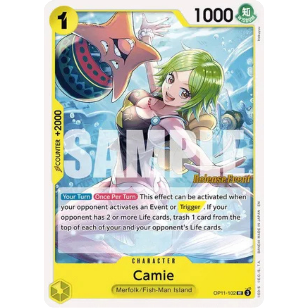 Camie (OP11-102) - A Fist of Divine Speed Release Event Cards