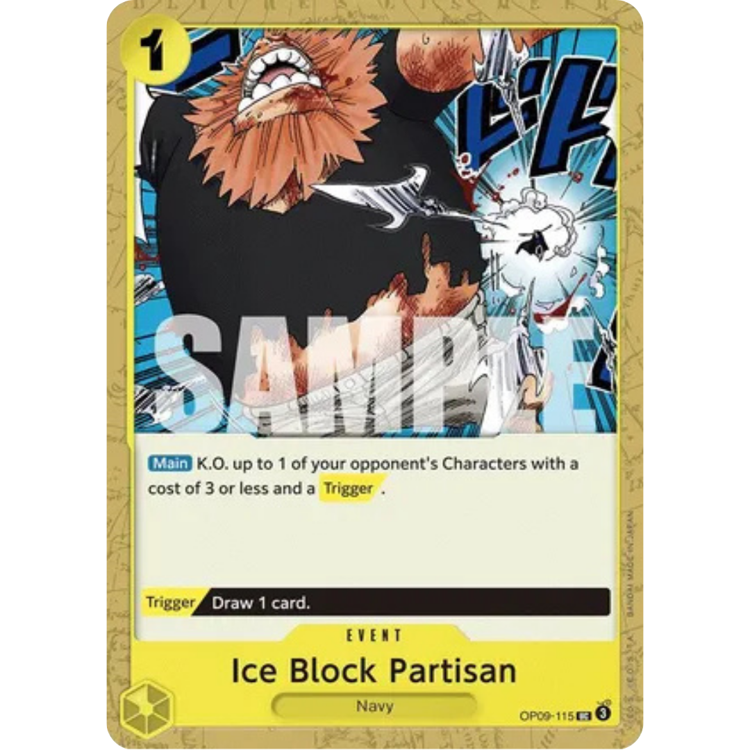Ice Block Partisan (OP09-115) - Emperors in the New World