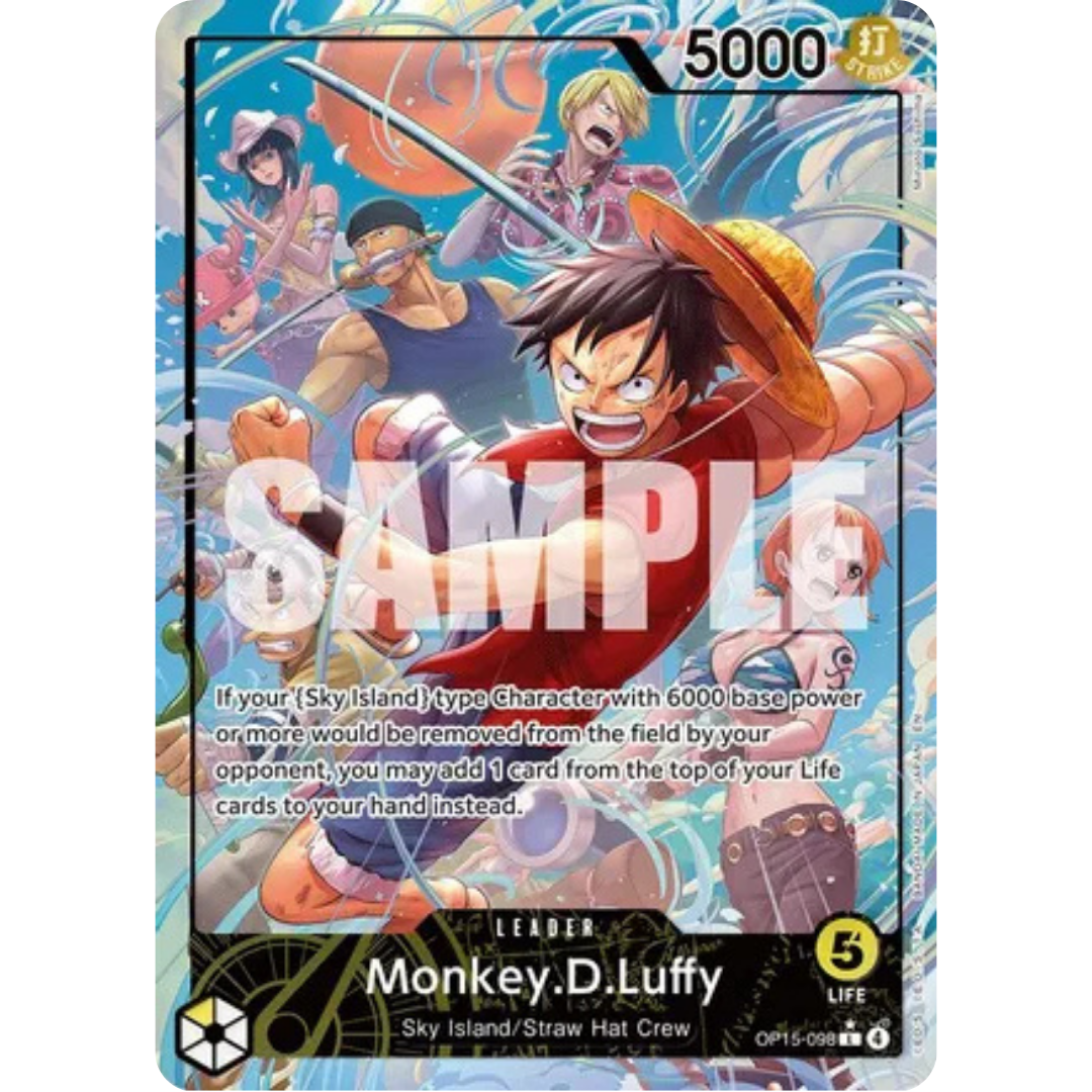 Monkey.D.Luffy (OP15-098) (Alternate Art) (OP15-098) - Adventure on Kami's Island Foil