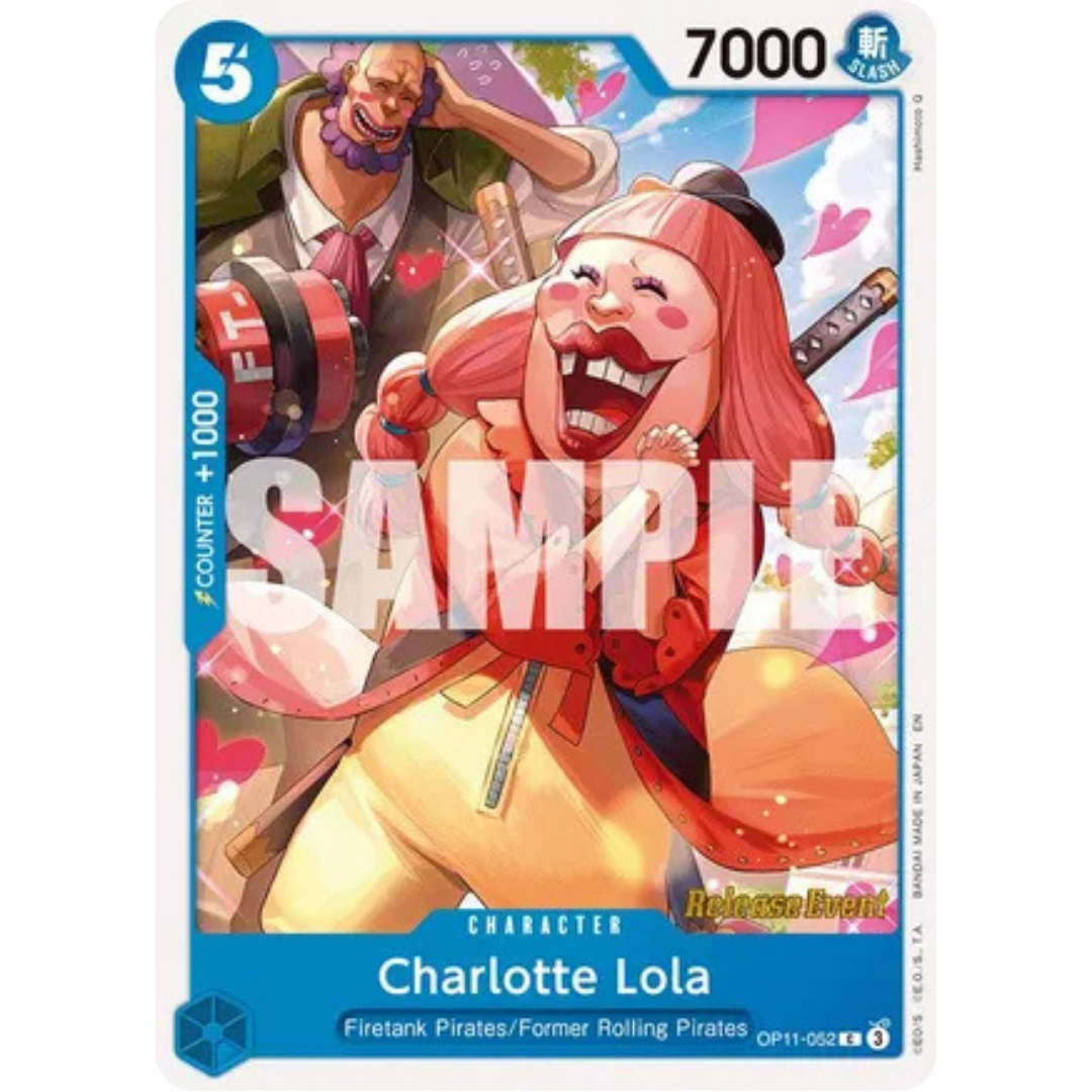Charlotte Lola (OP11-052) - A Fist of Divine Speed Release Event Cards