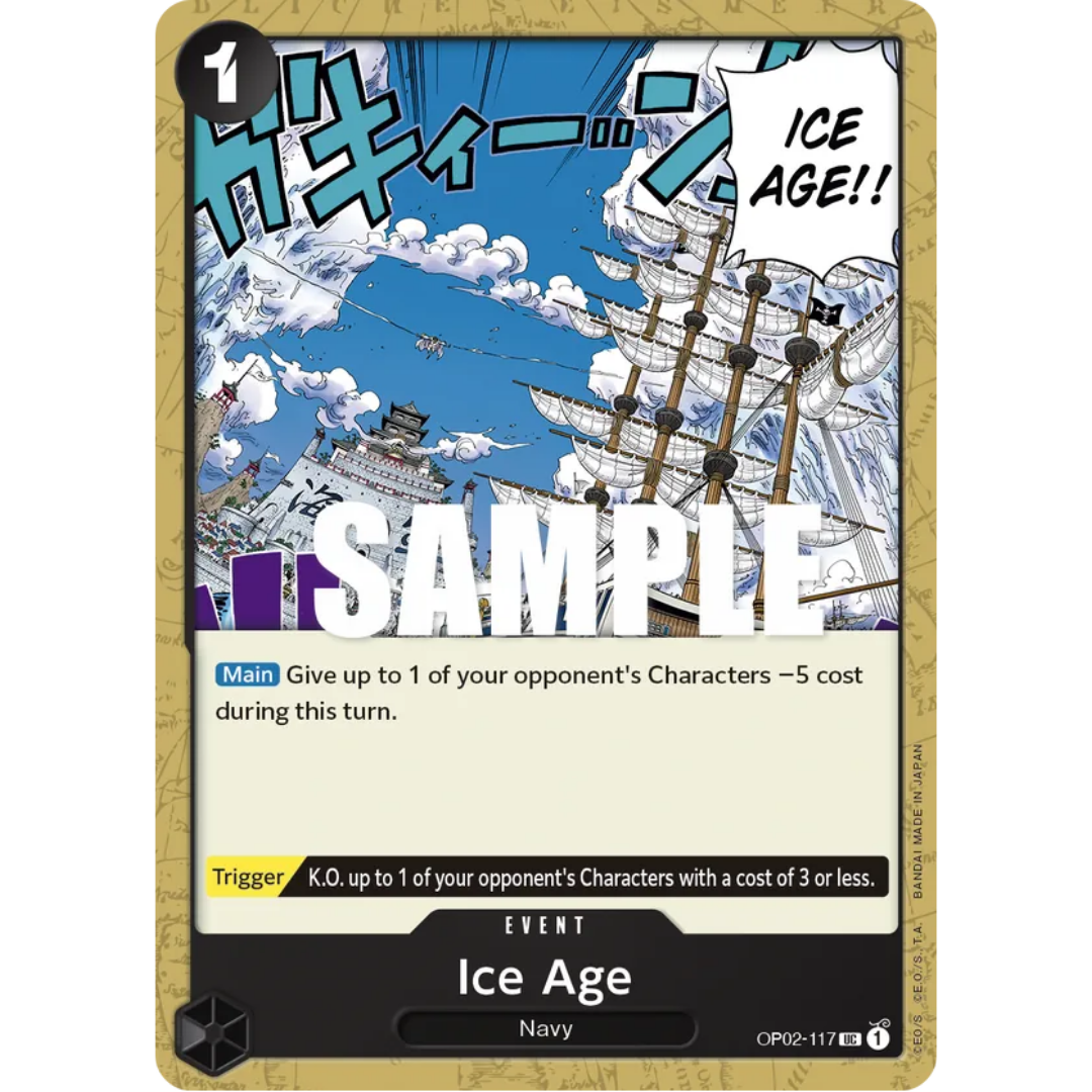 Ice Age (OP02-117) - Starter Deck 19: BLACK Smoker