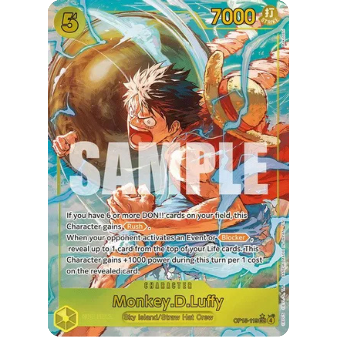 Monkey.D.Luffy (OP15-119) (Alternate Art) (OP15-119) - Adventure on Kami's Island Foil