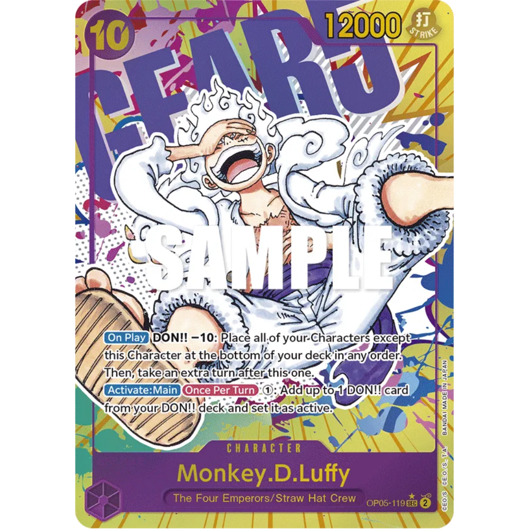 Monkey.D.Luffy (119) (Alternate Art) (OP05-119) - Awakening of the New Era Foil