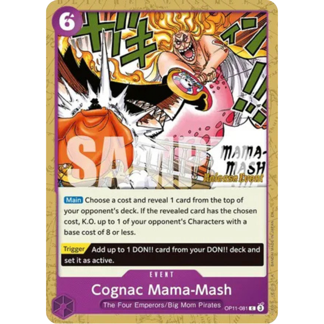 Cognac Mama-Mash (OP11-081) - A Fist of Divine Speed Release Event Cards