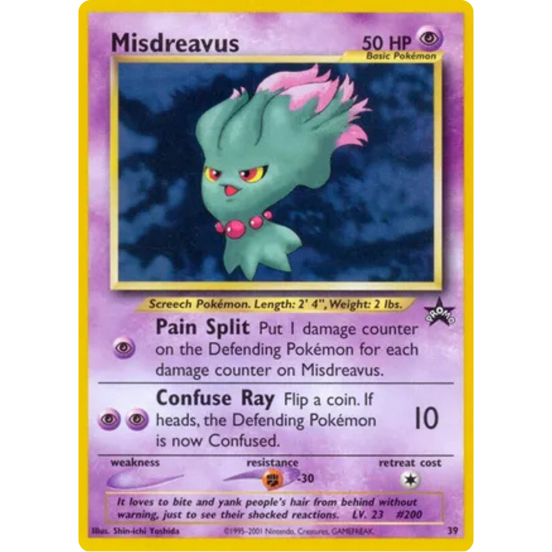 Misdreavus 039 WoTC Promo - Promo
