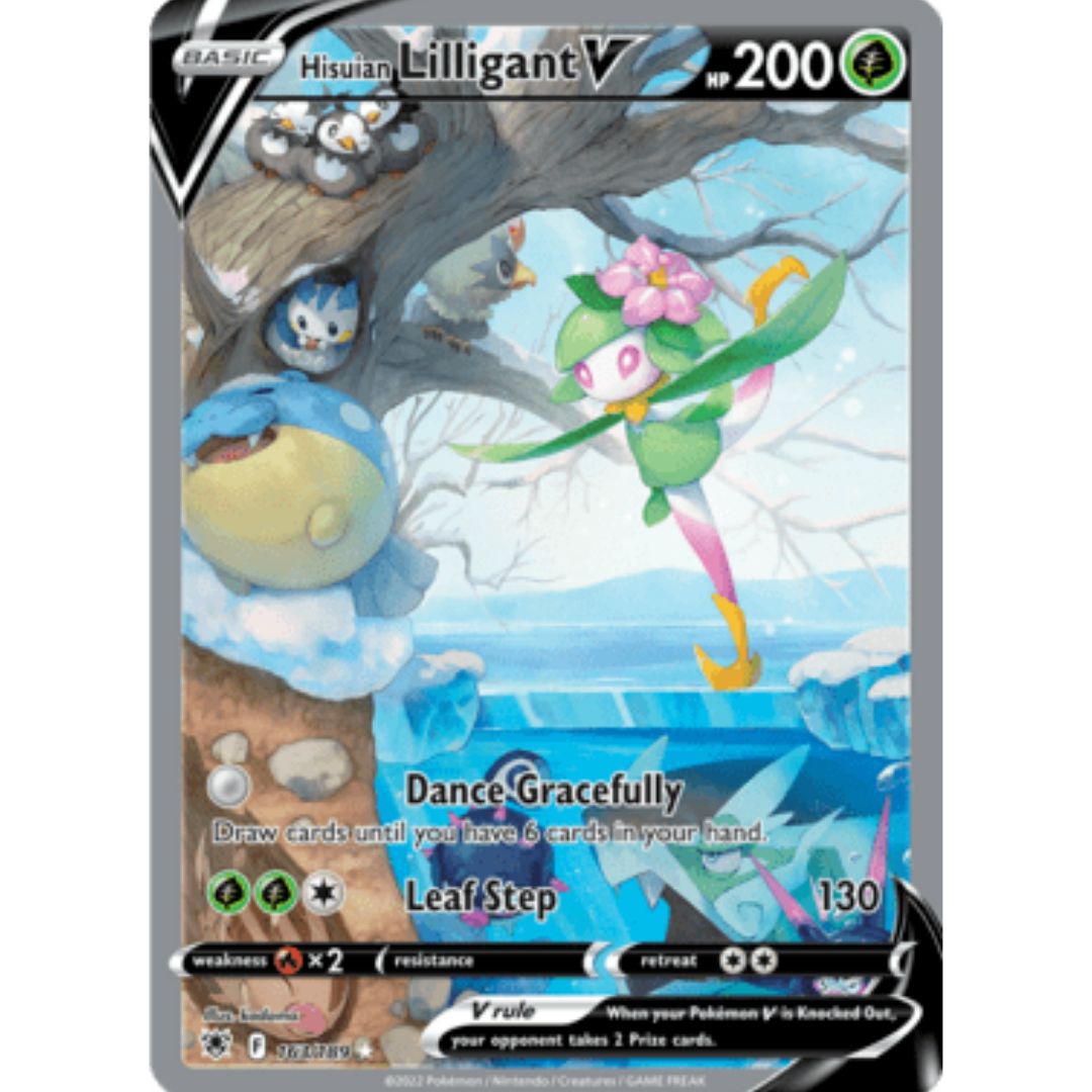 Hisuian Lilligant V (Alternate Full Art) 163 - Holofoil SWSH10 Astral Radiance - Ultra Rare