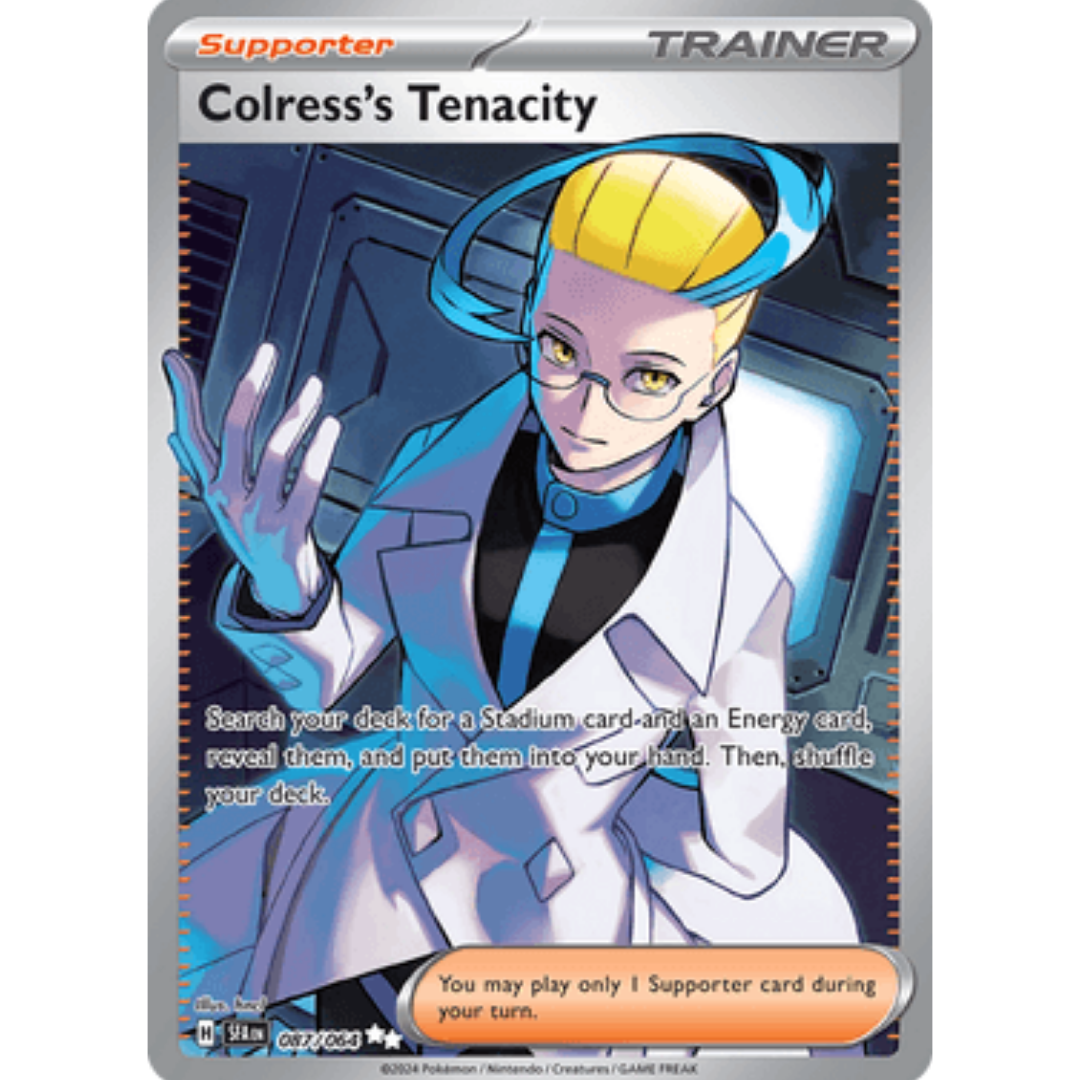 Colress's Tenacity 087/064 - Holofoil SV Shrouded Fable - Ultra Rare