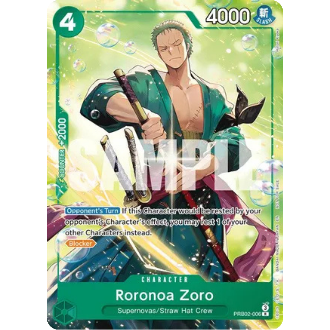 Roronoa Zoro (Welcome Pack 2026 Vol.1) (PRB02-006) - One Piece Promotion Cards