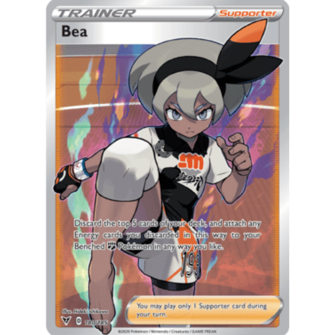 Bea (Full Art) 180 - Holofoil SWSH04 Vivid Voltage - Ultra Rare