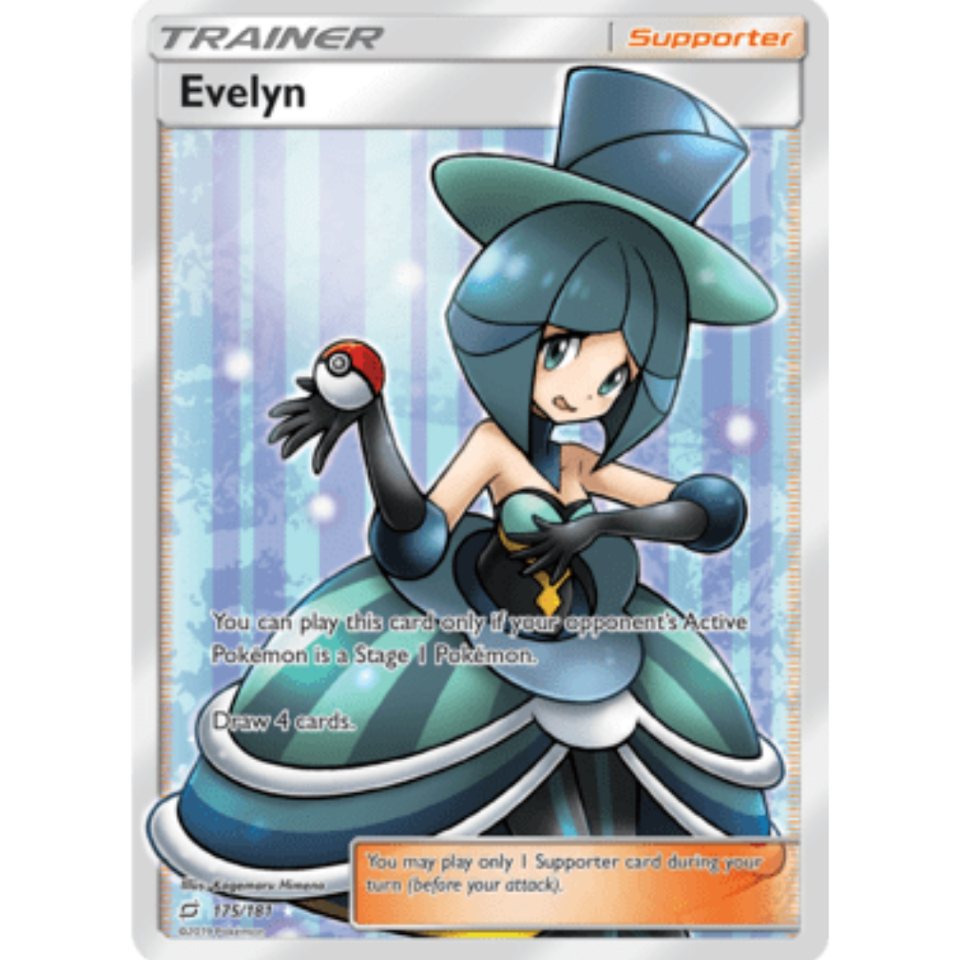 Evelyn (Full Art) 175 - Holofoil SM Team Up - Ultra Rare