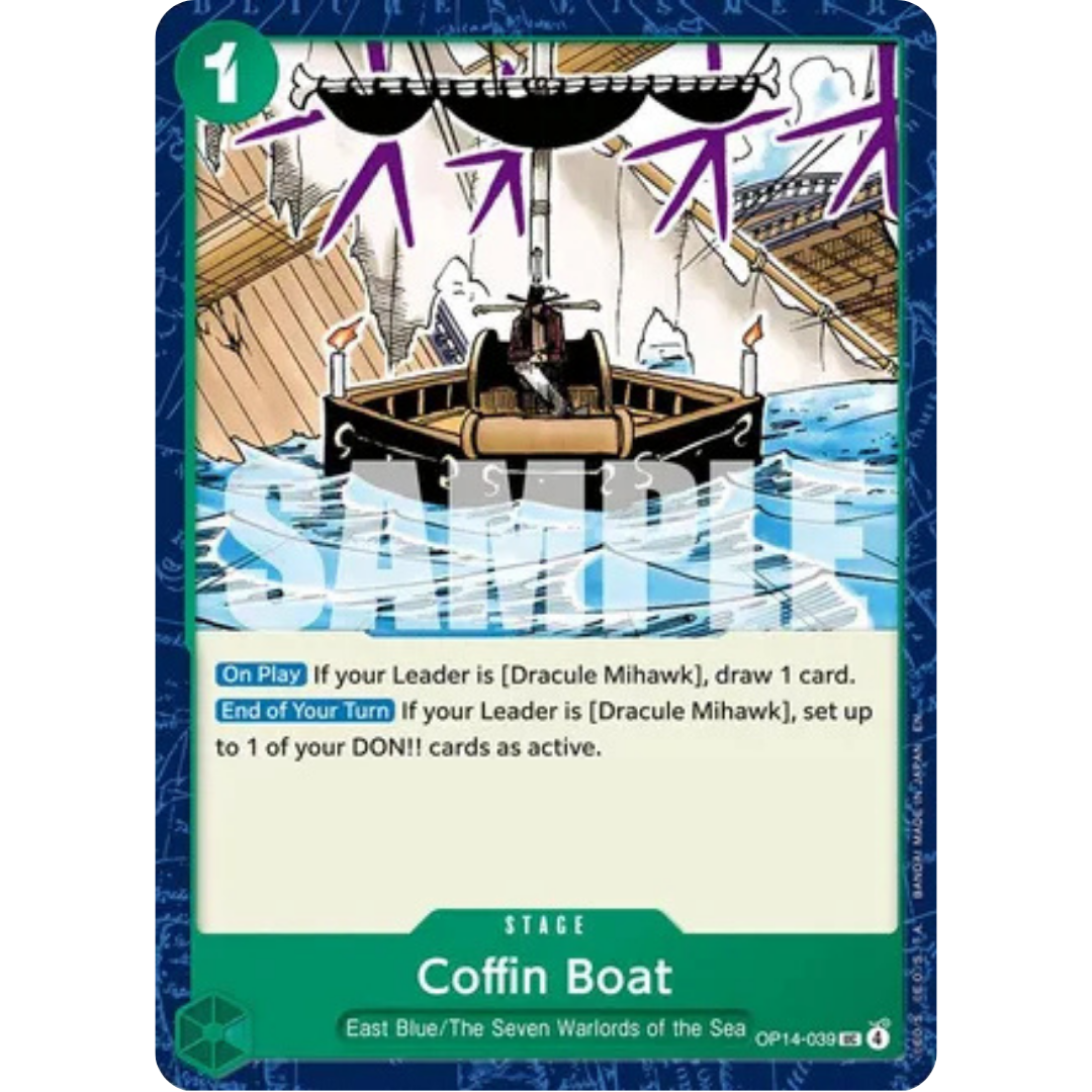 Coffin Boat (OP14-039) - The Azure Sea's Seven