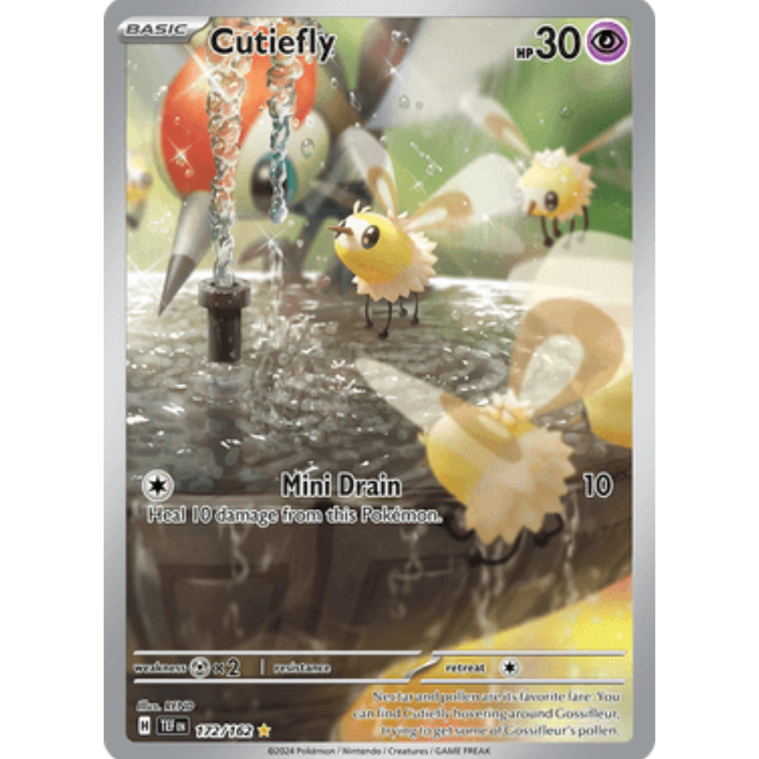 Cutiefly 172/162 - Holofoil SV05 Temporal Forces - Illustration Rare