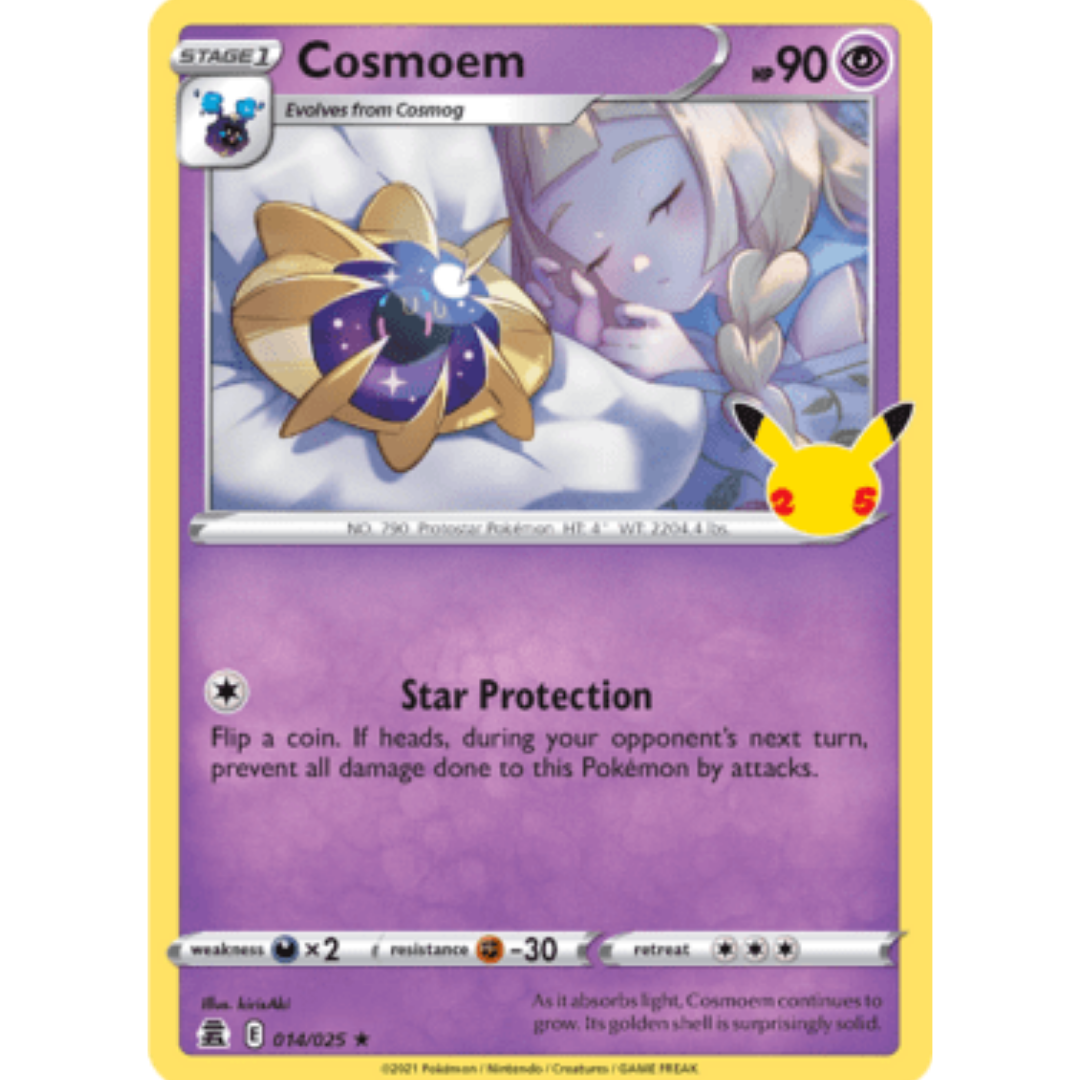 Cosmoem 014/025 - Holofoil Celebrations - Holo Rare