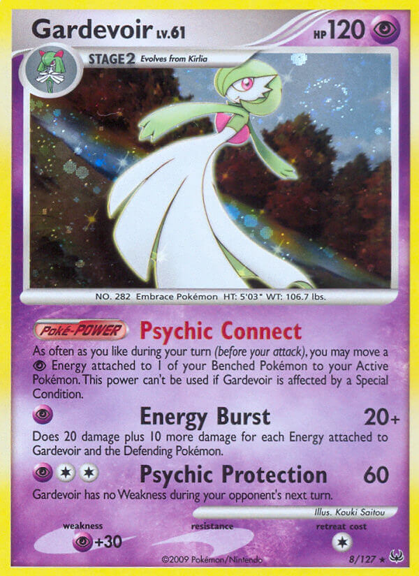 Gardevoir - 8/127 (DPPt Platinum)/127 Deck Exclusives - Rare