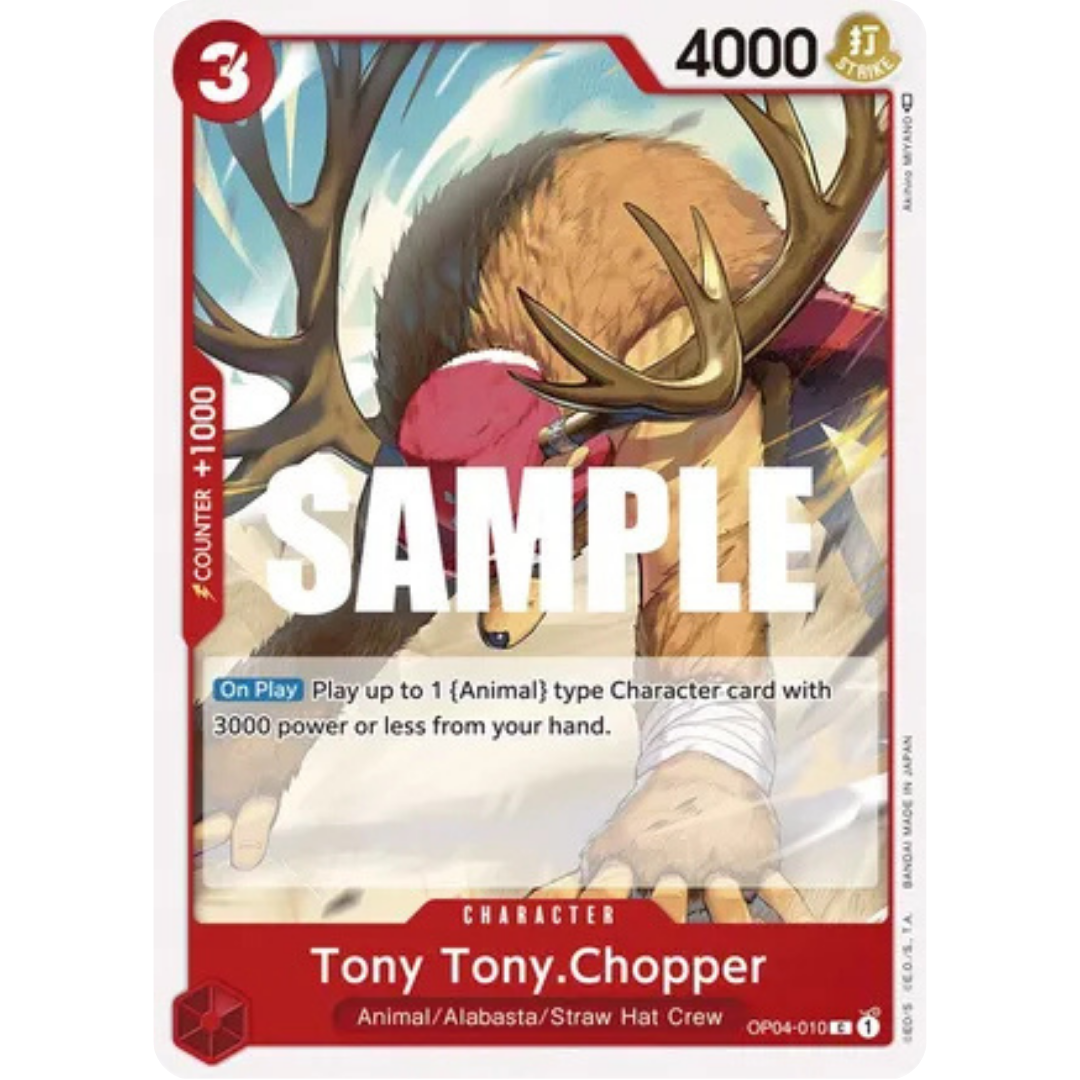 Tony Tony.Chopper (OP04-010) - Kingdoms of Intrigue