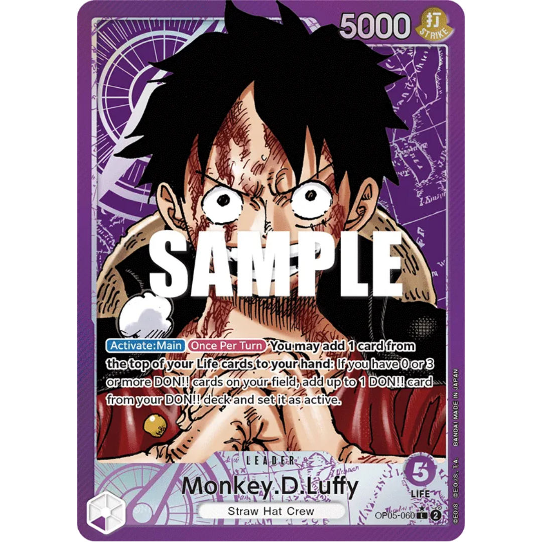 Monkey.D.Luffy (060) (Alternate Art) (OP05-060) - Awakening of the New Era Foil