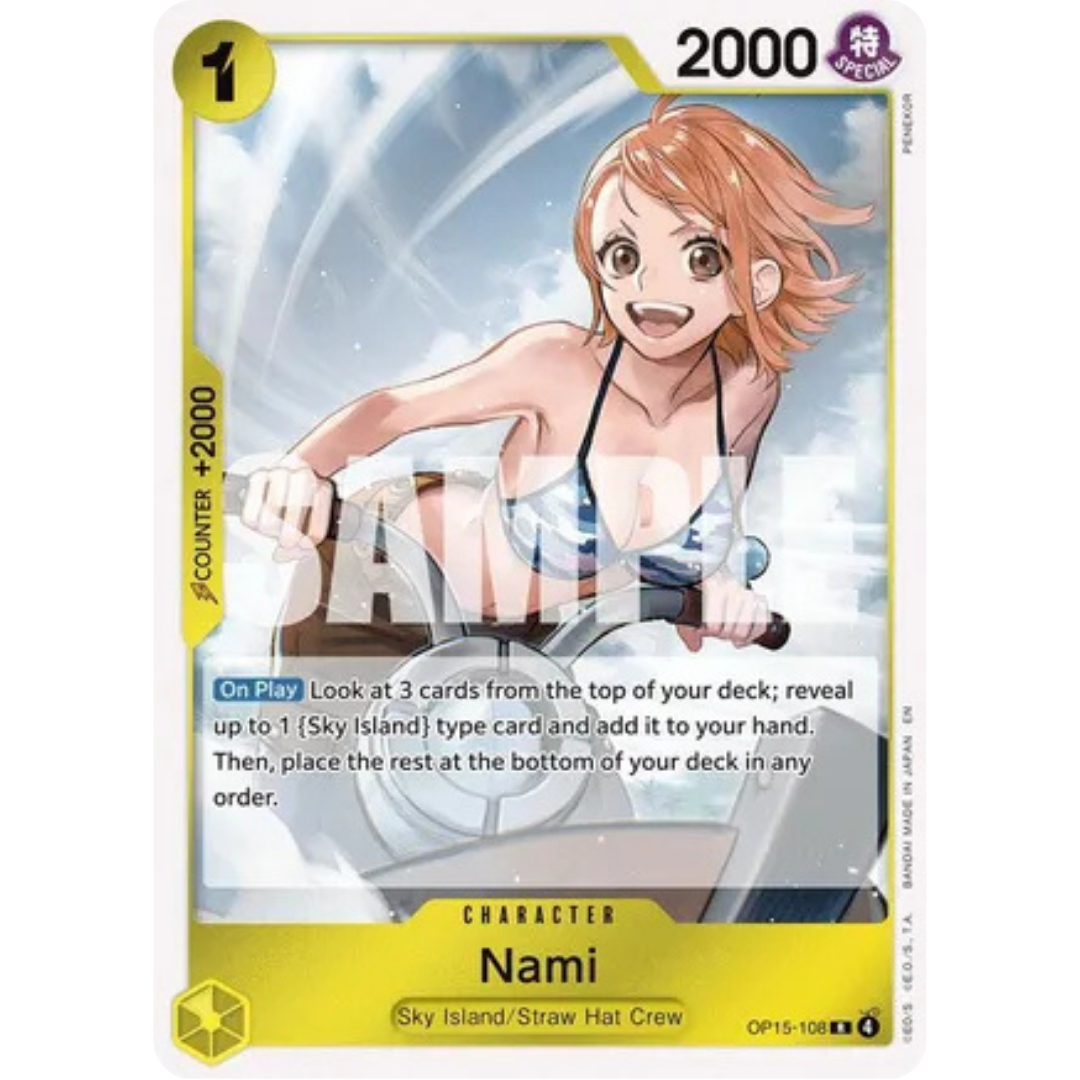 Nami (OP15-108) (OP15-108) - Adventure on Kami's Island Foil