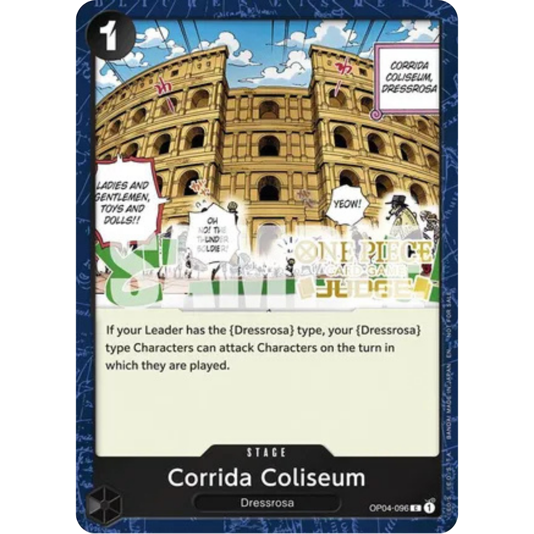 Corrida Coliseum (Judge Pack Vol. 6) (OP04-096) - One Piece Promotion Cards Foil