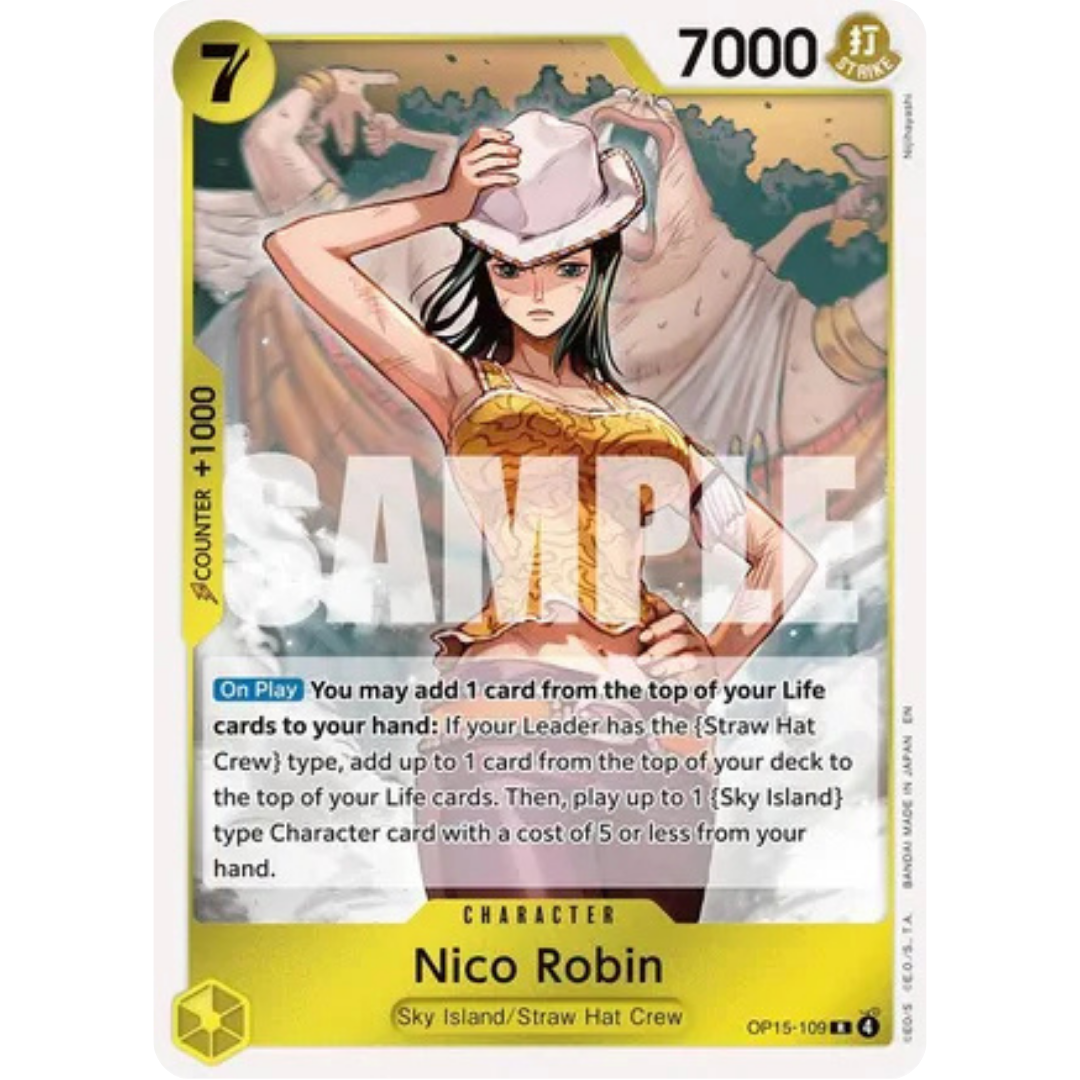 Nico Robin (OP15-109) (OP15-109) - Adventure on Kami's Island Foil