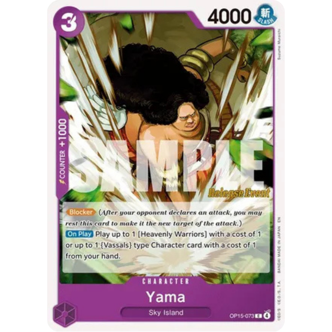 Yama (OP15-073) - Adventure on Kami's Island Release Event Cards