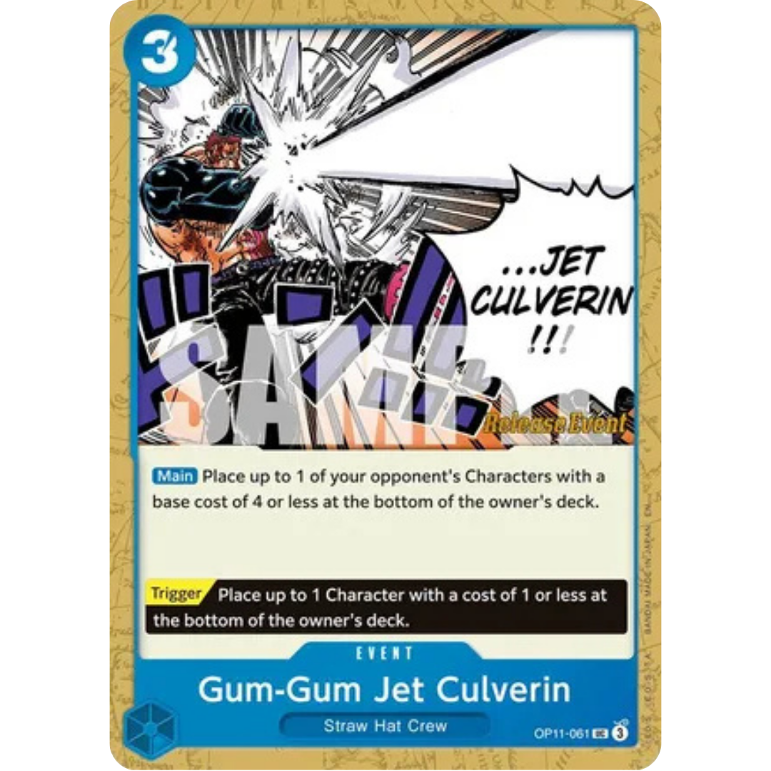 Gum-Gum Jet Culverin (OP11-061) - A Fist of Divine Speed Release Event Cards
