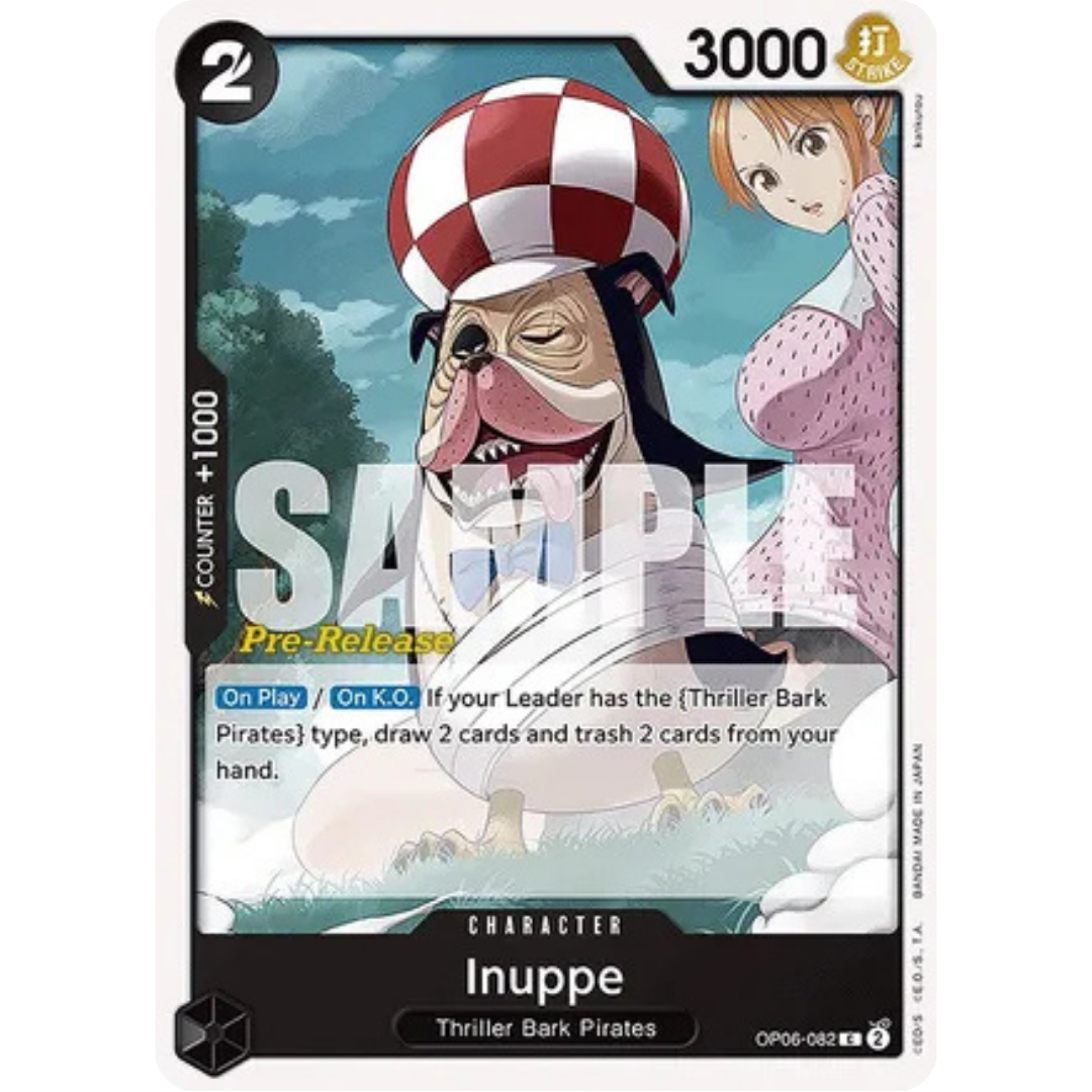 Inuppe (OP06-082) - Wings of the Captain Pre-Release Cards