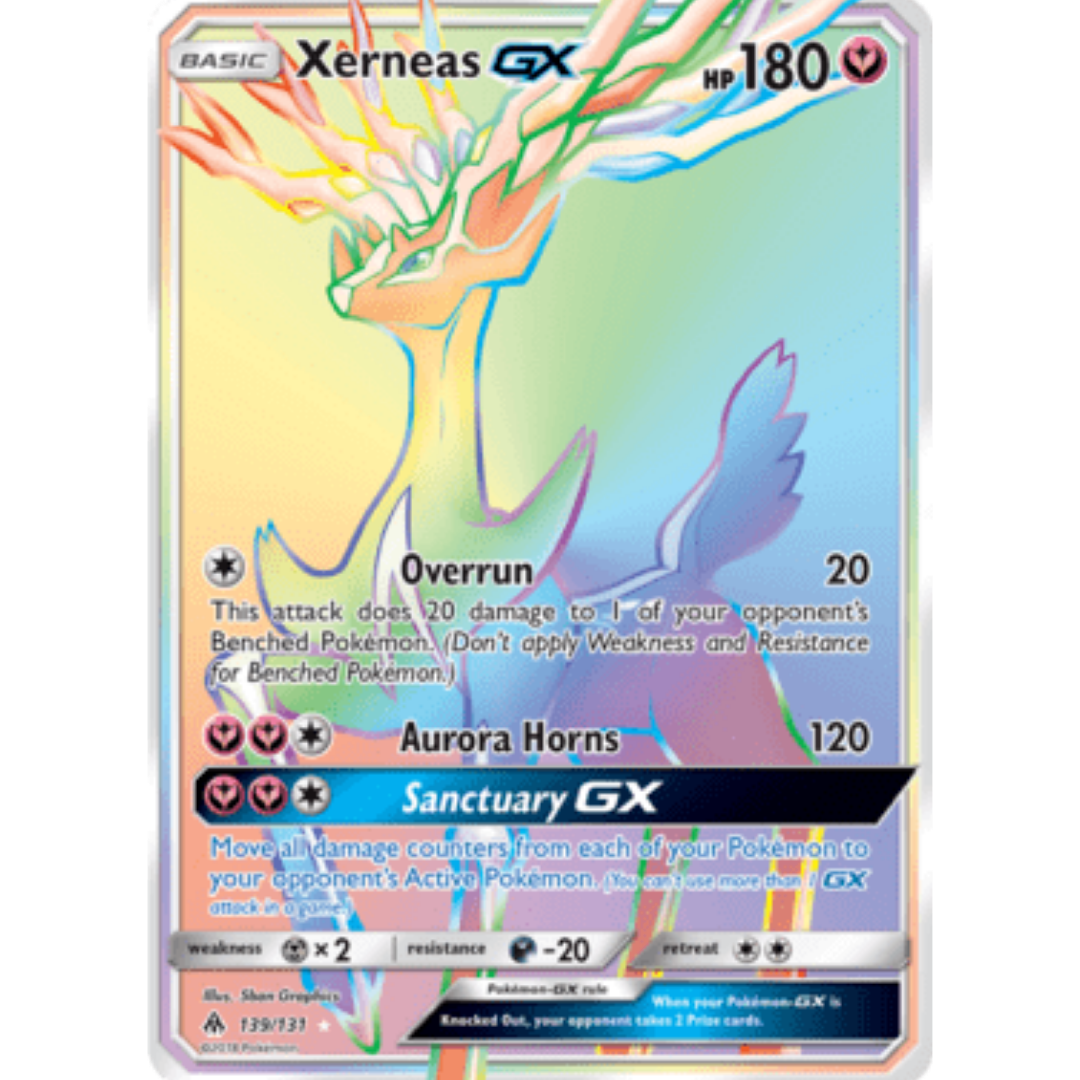 Xerneas GX (Secret) - Holofoil SM Forbidden Light - Secret Rare
