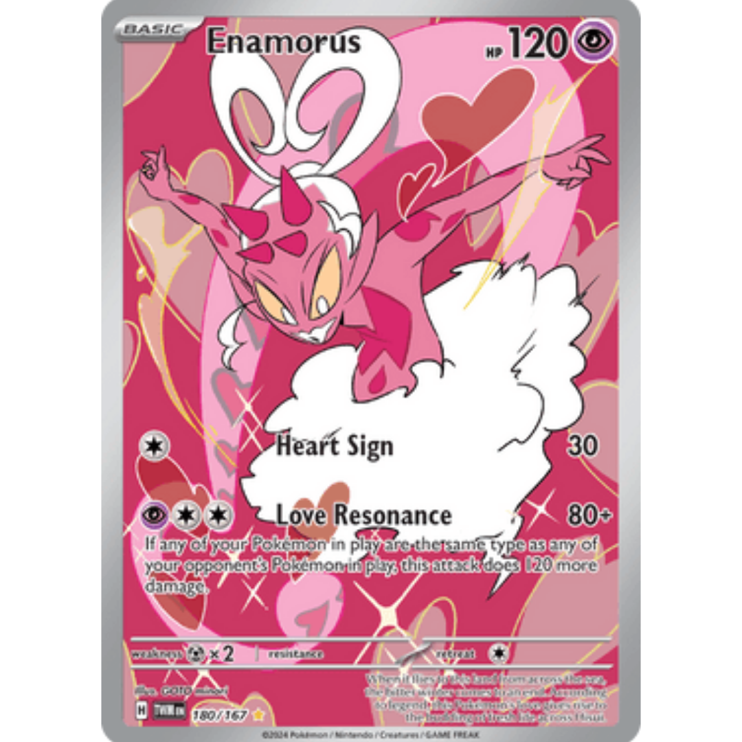 Enamorus 180/167 - Holofoil SV06 Twilight Masquerade - Illustration Rare