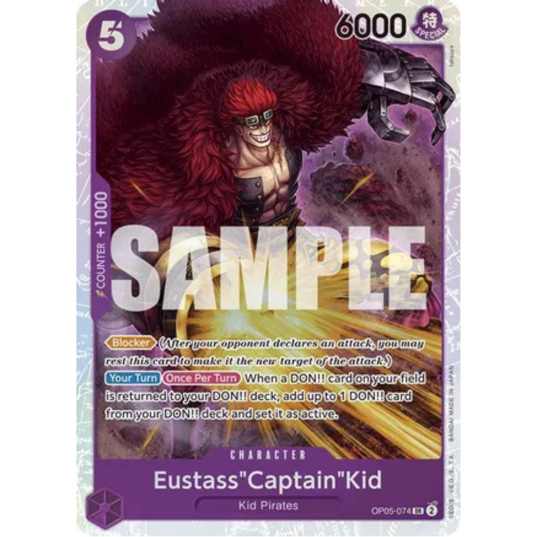 Eustass"Captain"Kid (Reprint) (OP05-074) - Premium Booster -The Best- Foil
