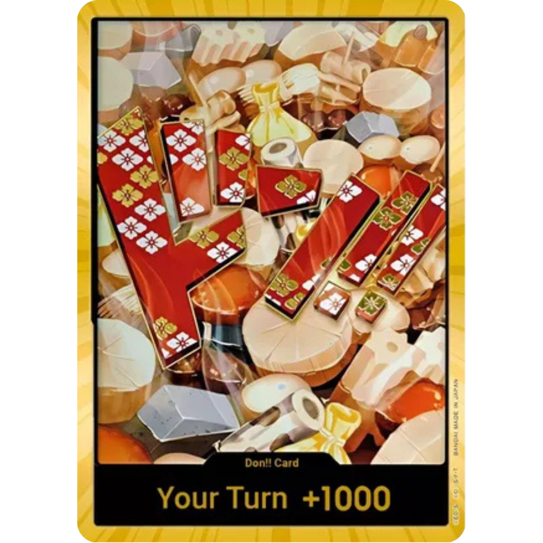 DON!! Card (Oden) (Gold) - Premium Booster -The Best- Foil