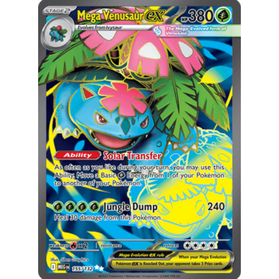 Mega Venusaur ex 155/132 - Holofoil ME01 Mega Evolution - Ultra Rare