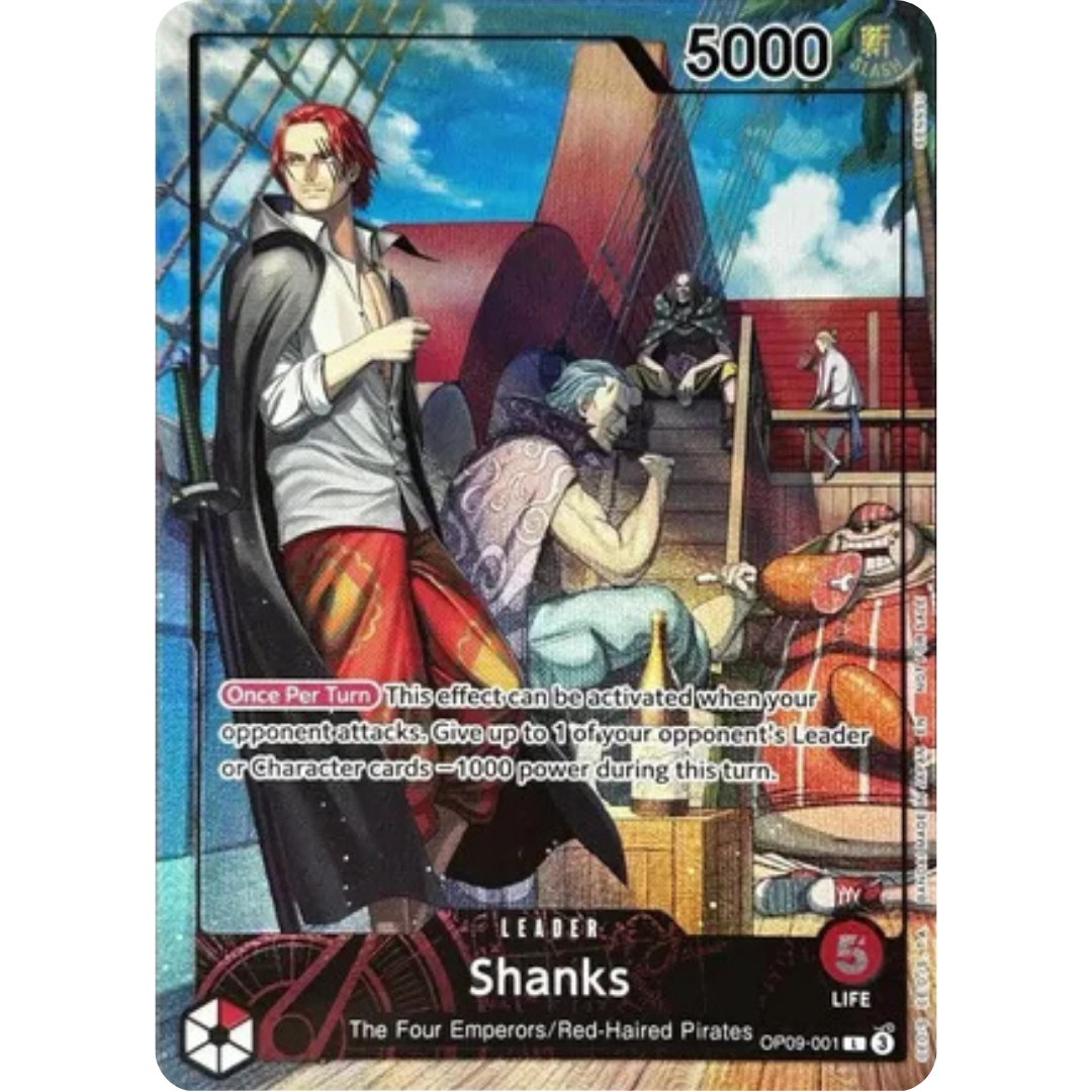 Shanks (2025 PSA Magazine Promo) (OP09-001) - One Piece Promotion Cards Foil