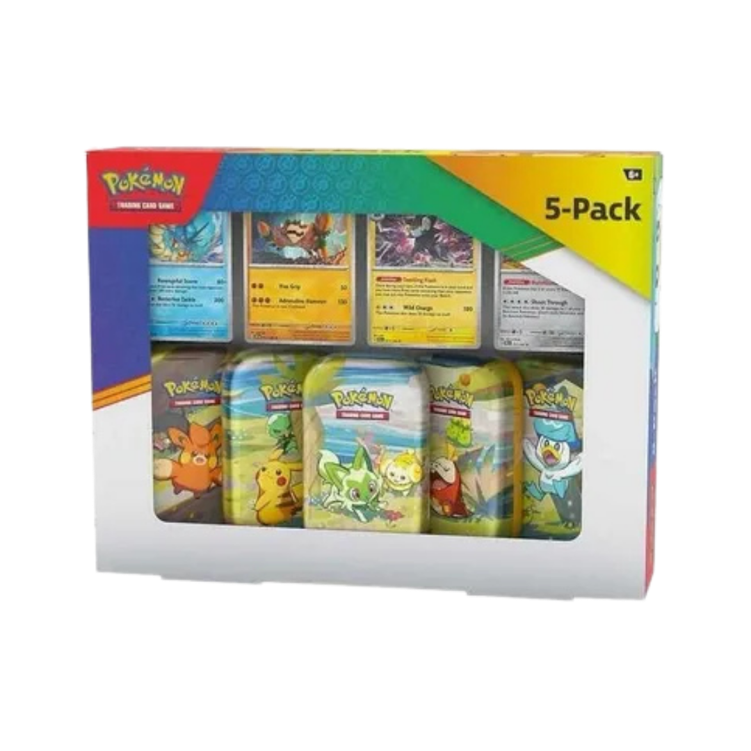 Paldea Friends Mini Tins 5-Pack