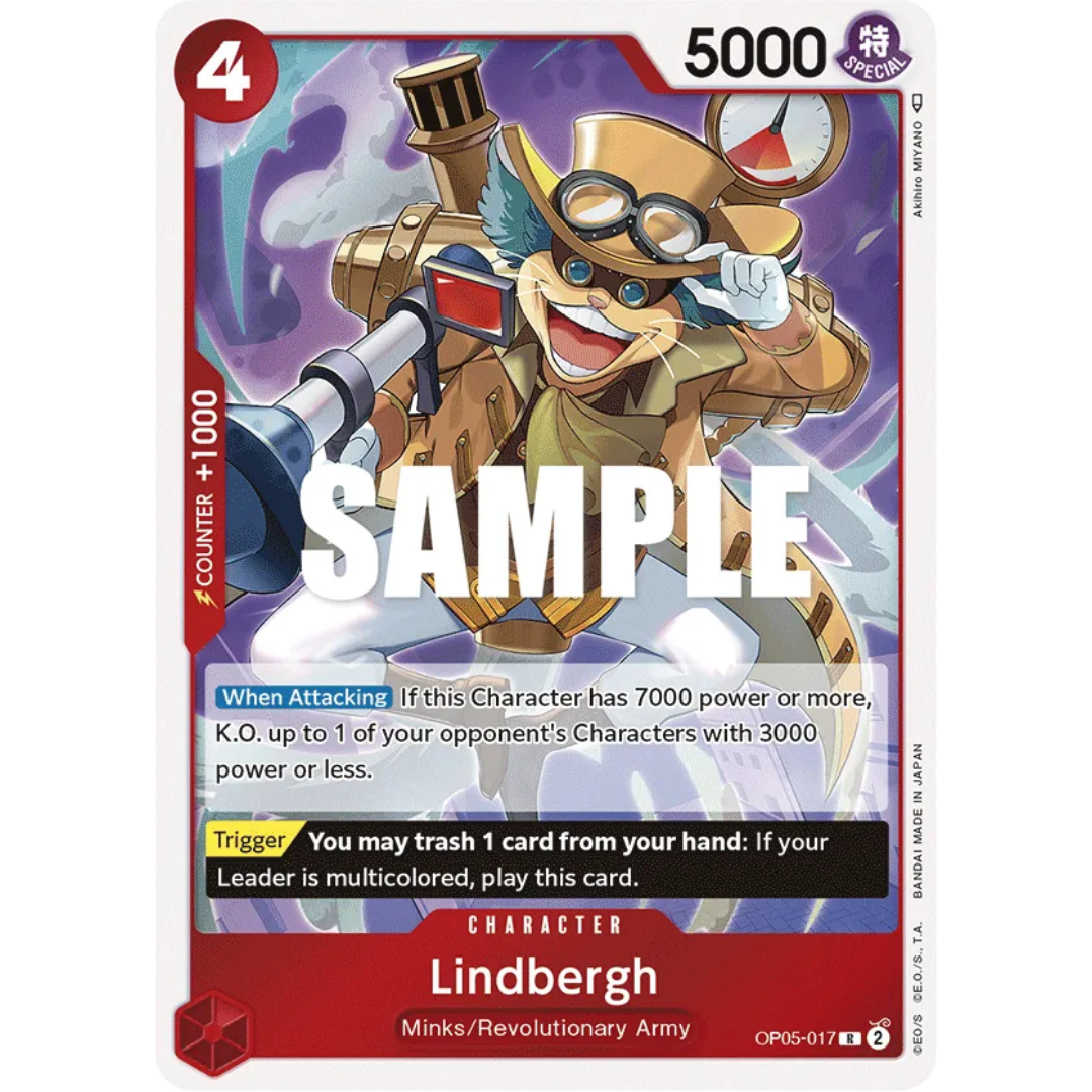 Lindbergh (OP05-017) - Awakening of the New Era Foil