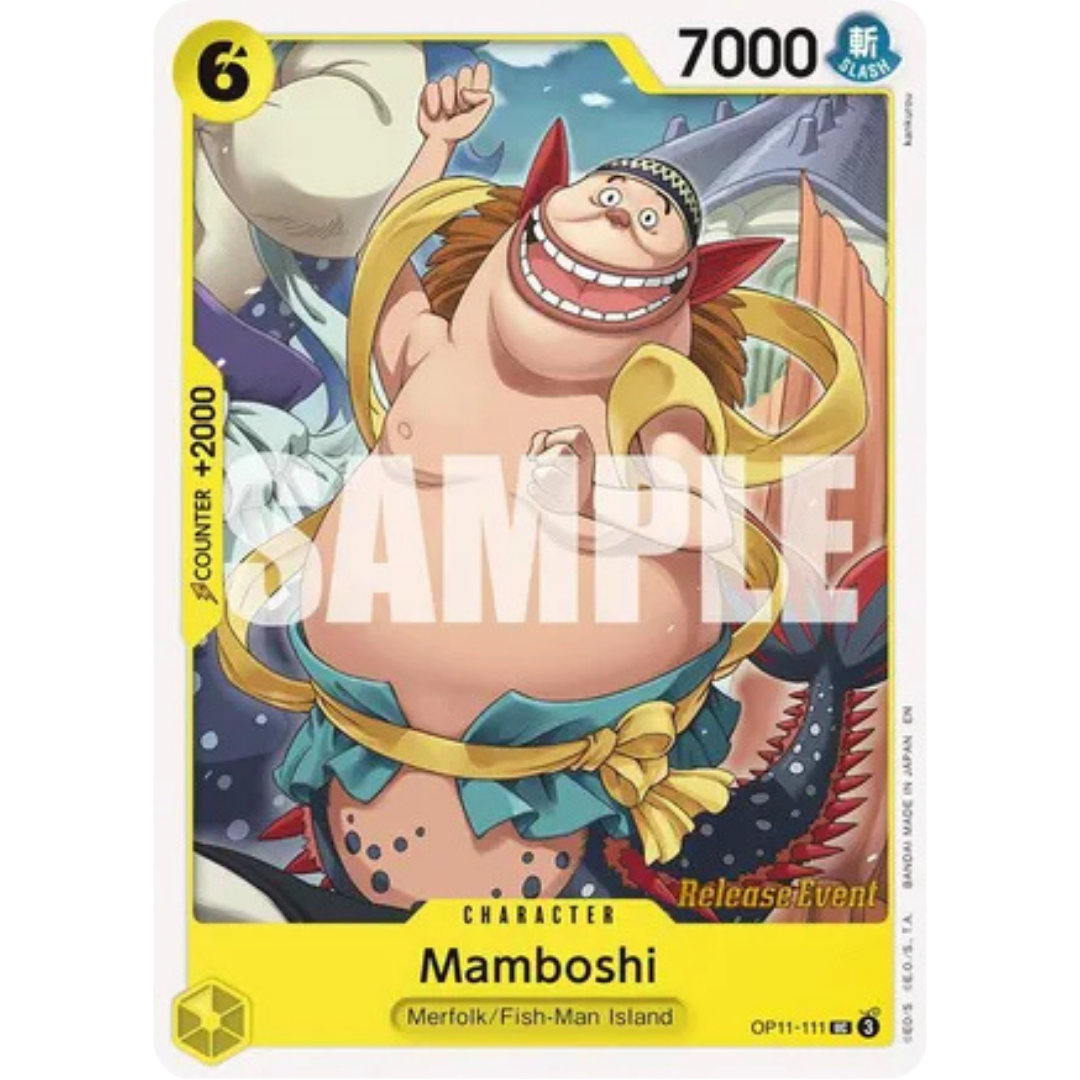 Mamboshi (OP11-111) - A Fist of Divine Speed Release Event Cards
