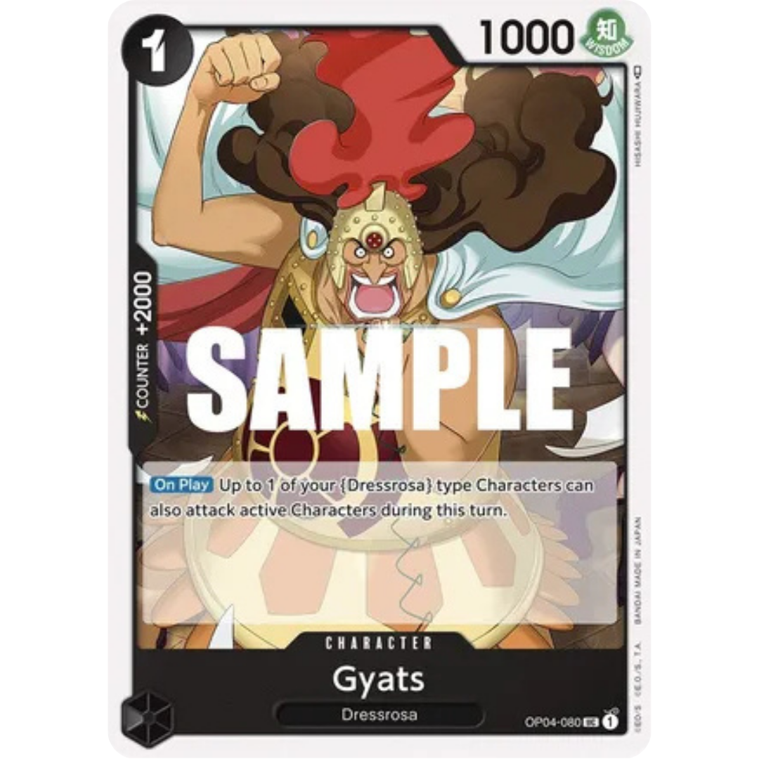 Gyats (OP04-080) - Kingdoms of Intrigue