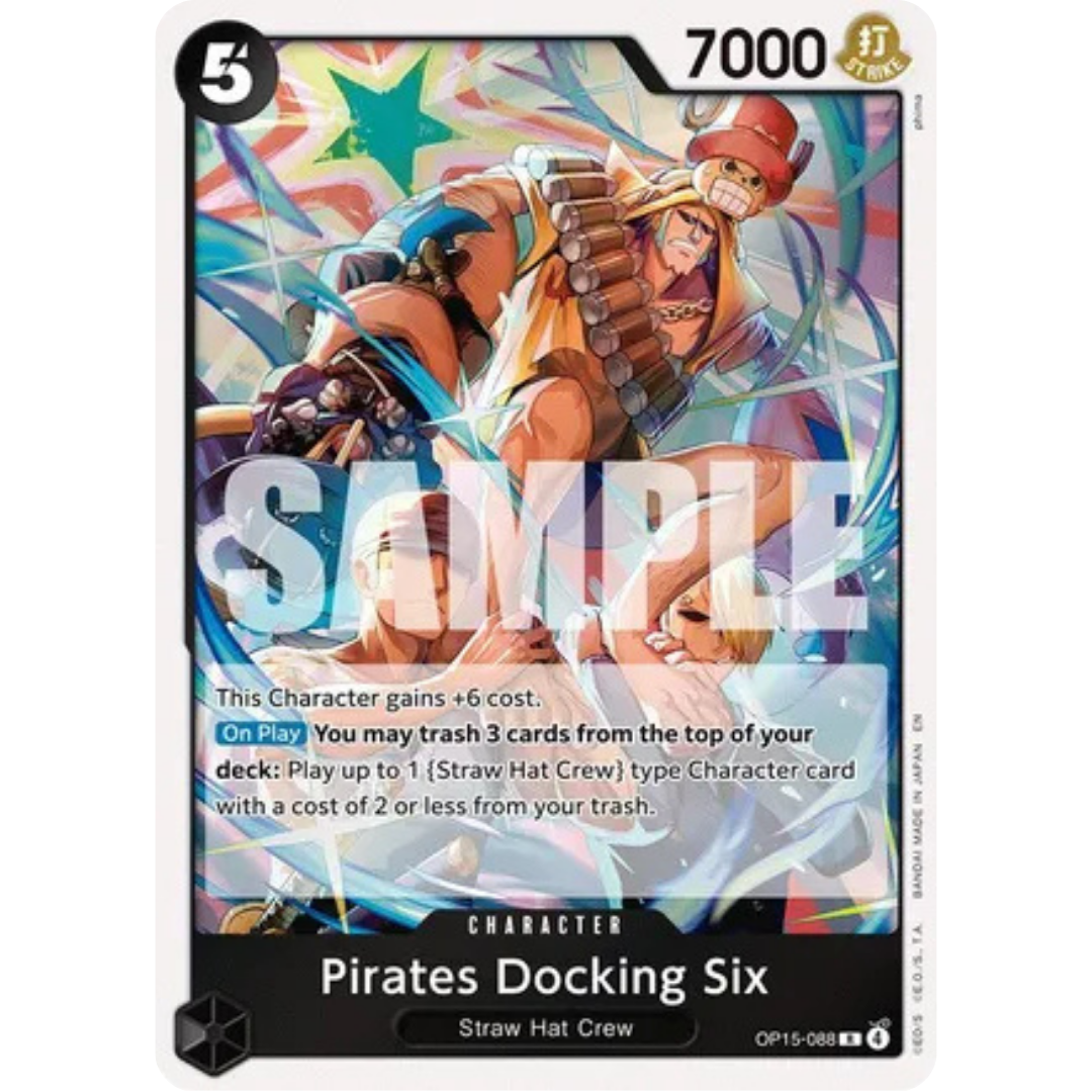 Pirates Docking Six (OP15-088) - Adventure on Kami's Island Foil