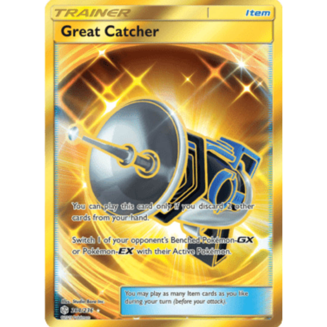 Great Catcher (Secret) 264 - Holofoil SM Cosmic Eclipse - Secret Rare
