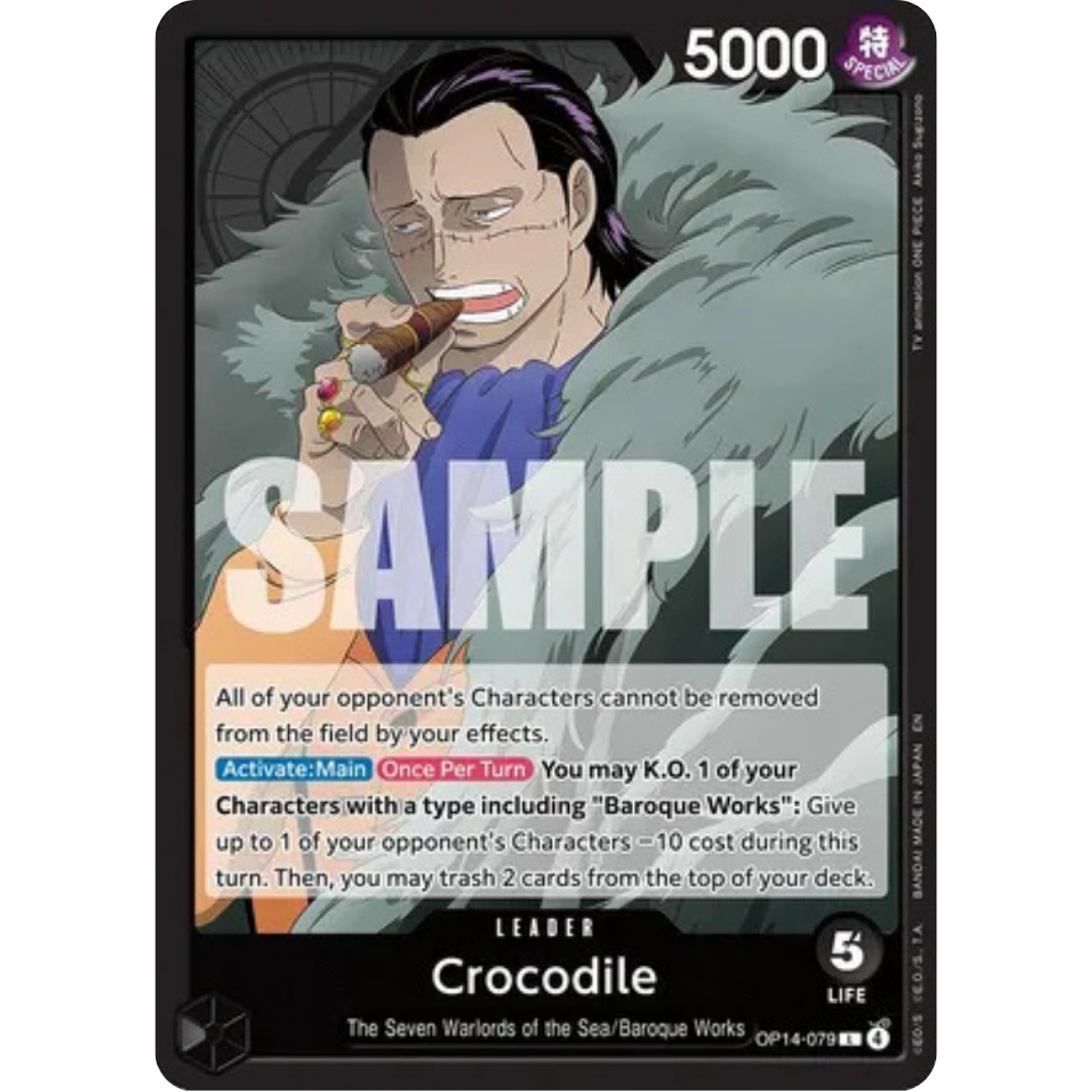 Crocodile - OP14-079 (OP14-079) - The Azure Sea's Seven