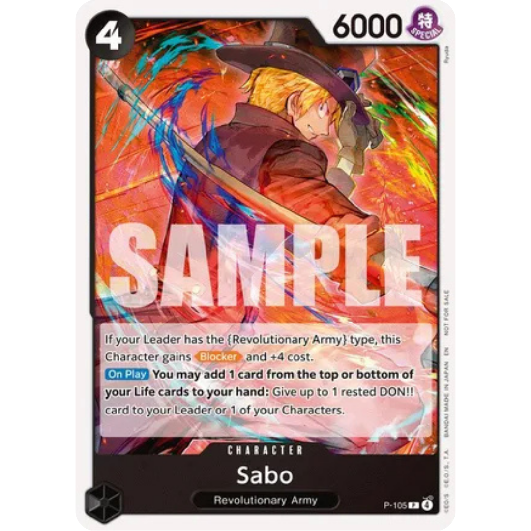 Sabo (Store Tournament 2025 Vol. 4) (P-105) - One Piece Promotion Cards