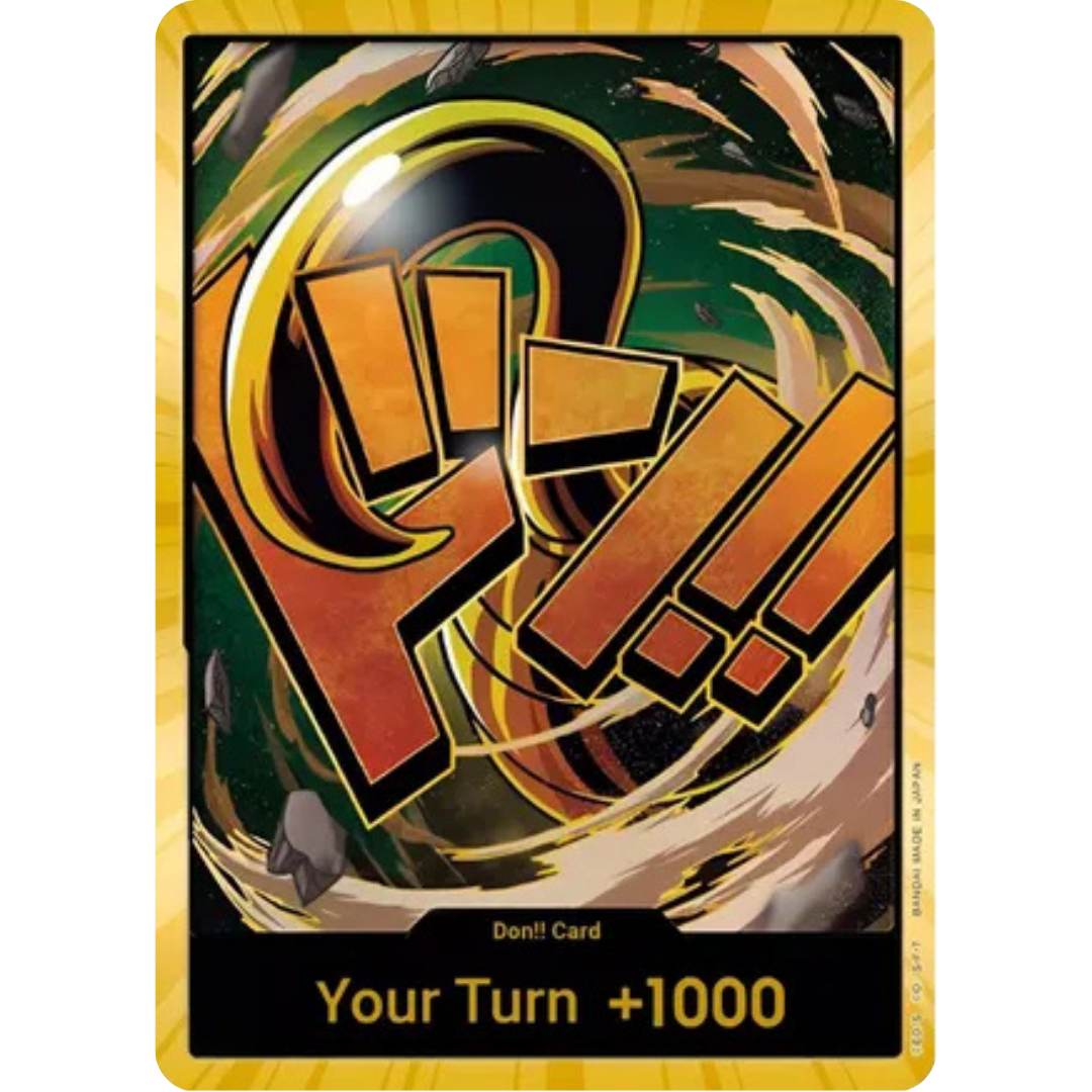DON!! Card (Crocodile) (Gold) - Premium Booster -The Best- Foil