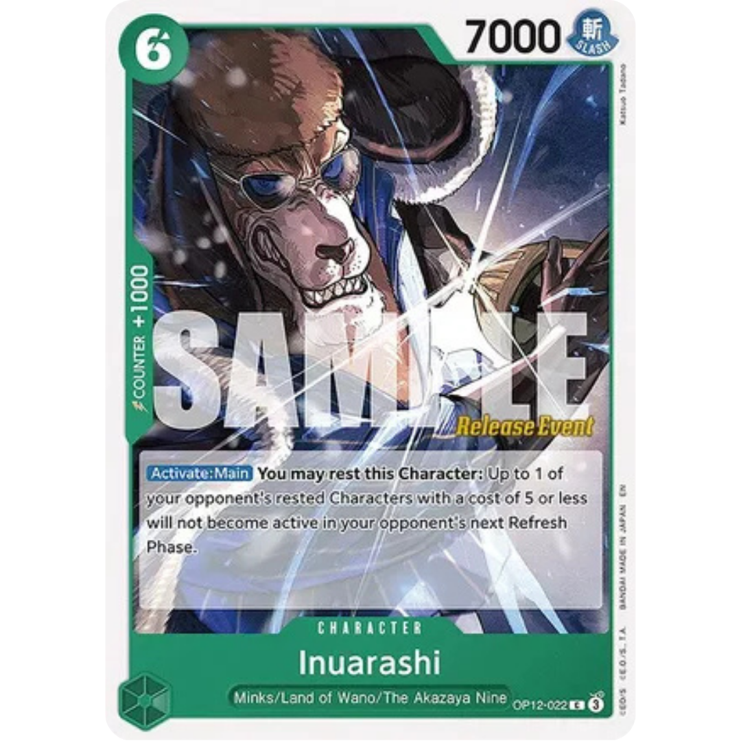 Inuarashi (OP12-022) - Legacy of the Master Release Event Cards