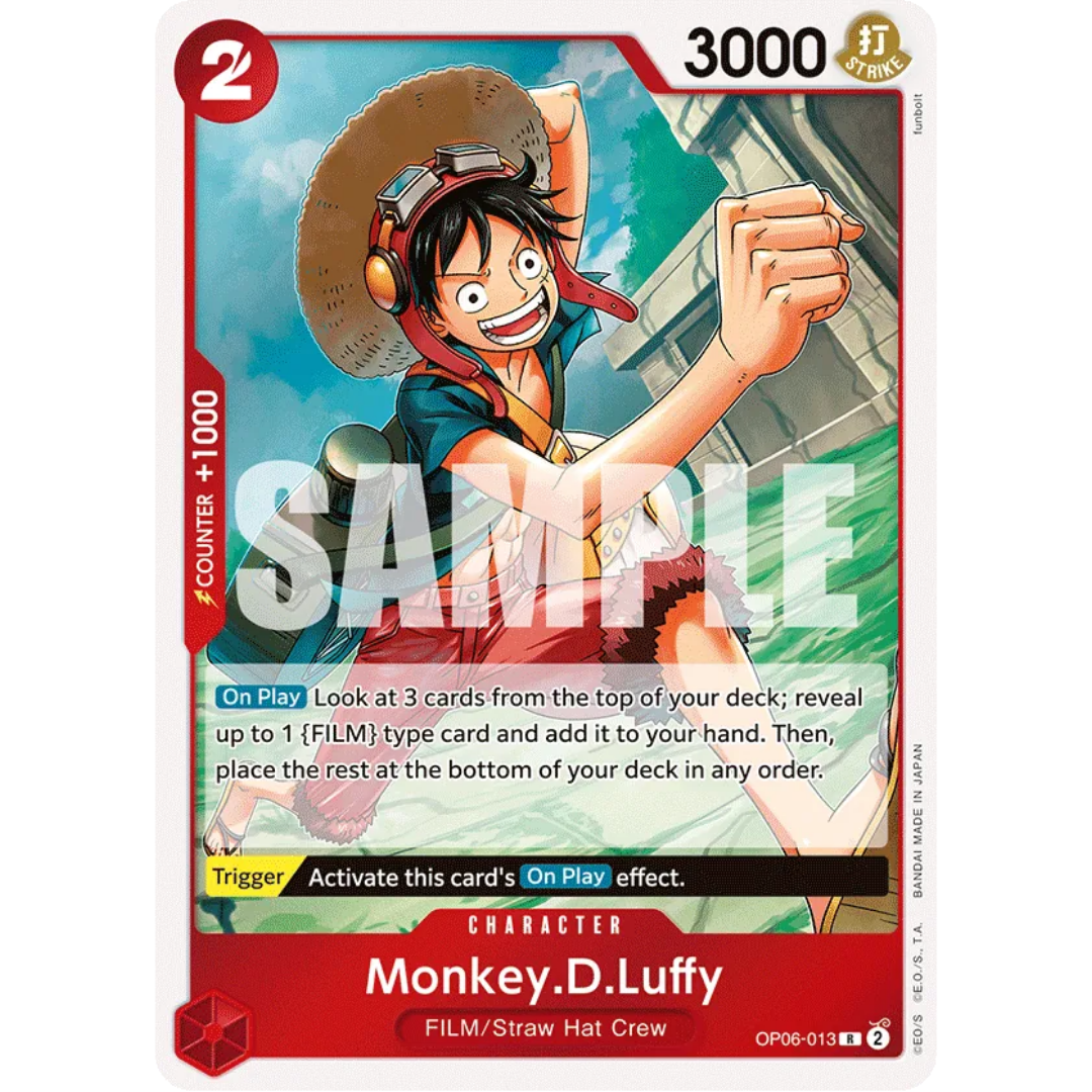 Monkey.D.Luffy (OP06-013) - Wings of the Captain Foil