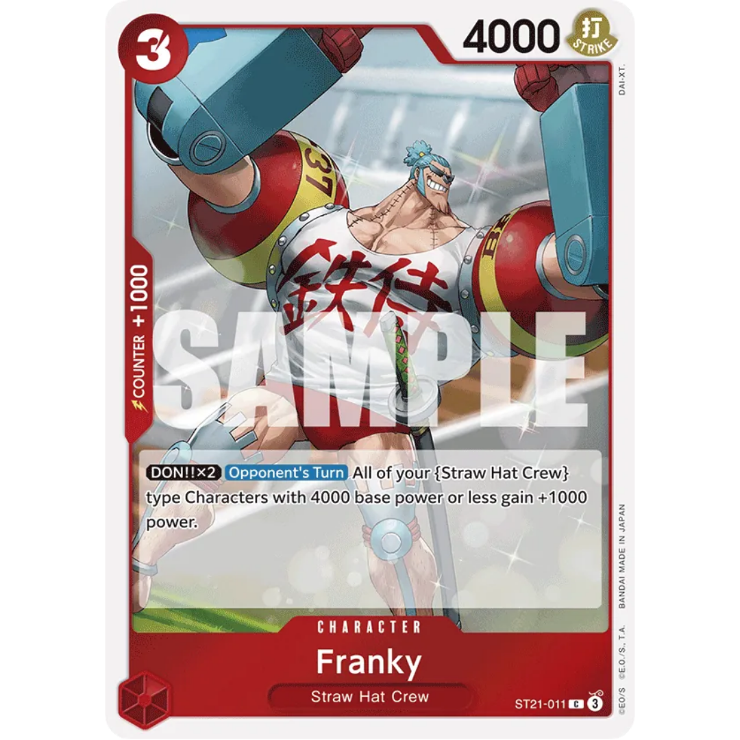 Franky (ST21-011) - Starter Deck EX: Gear 5