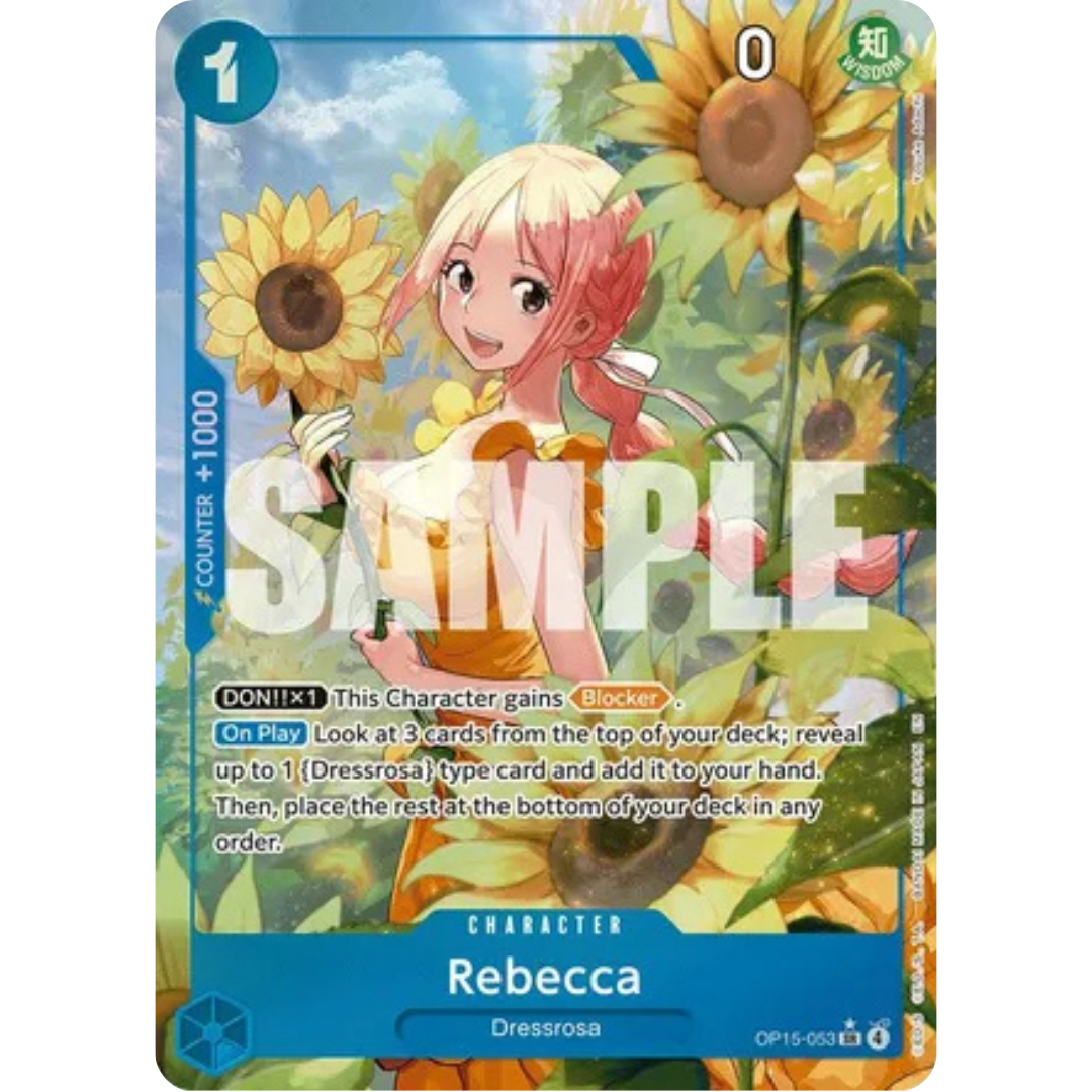 Rebecca (OP15-053) (Alternate Art) (OP15-053) - Adventure on Kami's Island Foil