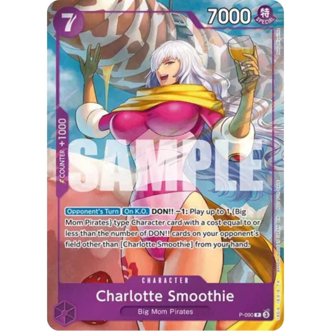 Charlotte Smoothie (Event Pack Vol. 7) (P-090) - One Piece Promotion Cards Foil