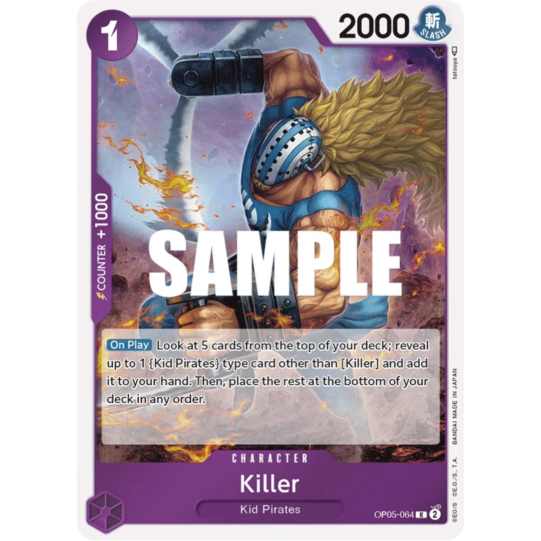 Killer (OP05-064) - Awakening of the New Era Foil