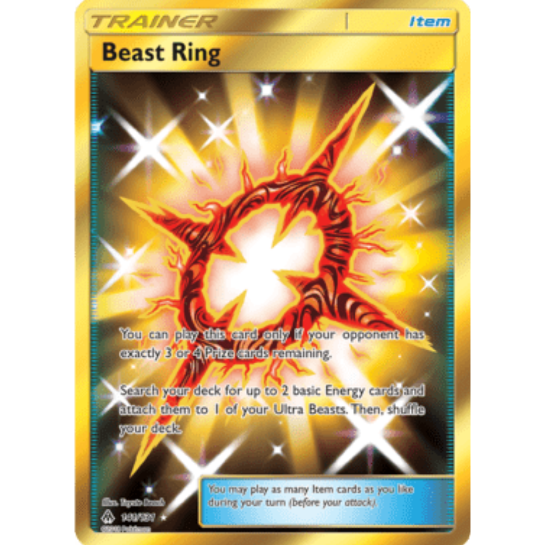 Beast Ring (Secret) 141 - Holofoil SM Forbidden Light - Secret Rare